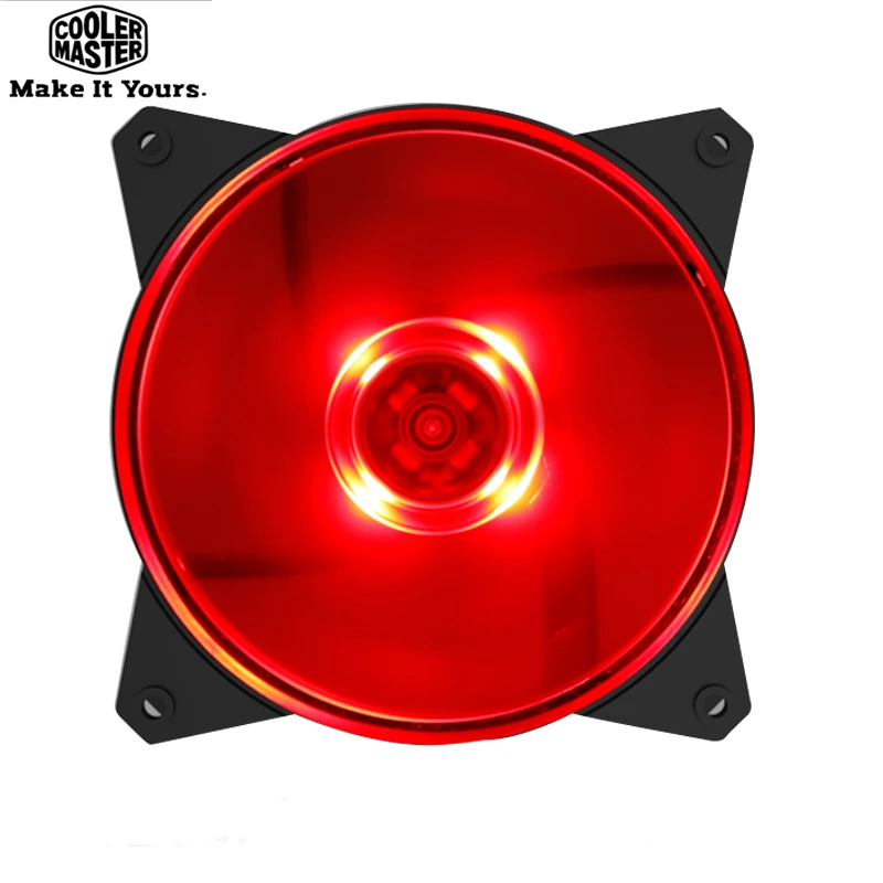 Cooler Master R4-C1DS-12FR-R1 MF120L 12cm LED Damping Quiet Case Fan For CPU Cooler Water Cooling 120mm Fan Replaces