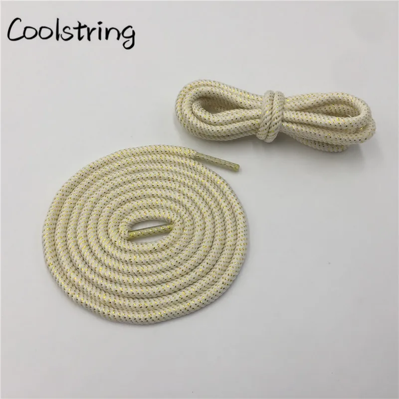 Coolstring круглые спиральные шнурки с узором блестящие уникальное мигающее платье