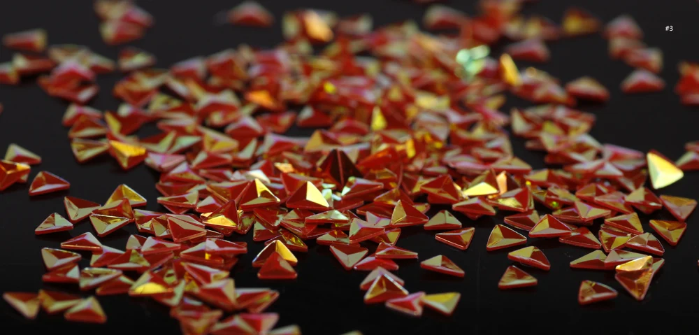 1 Box (10ml) AB Chameleon Unicorn Glitter,Triangle Nail Sequins,Confetti for 3D Nail Art Decorations Nail Flakes UV Gel Polish