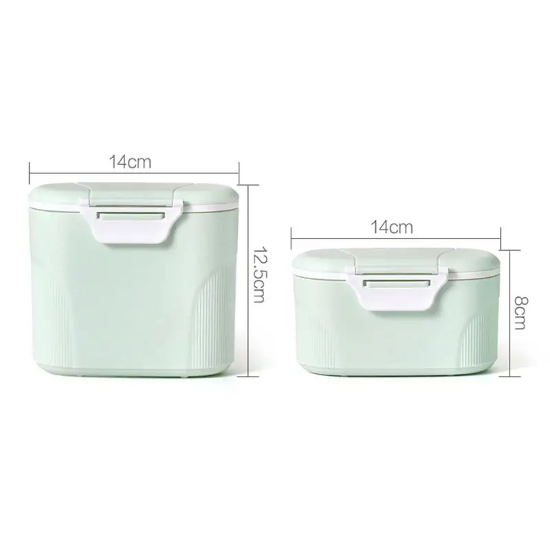 New Baby Milk Powder Box Large Capacity Storage Tank Kids Children Portable Food Container Can
