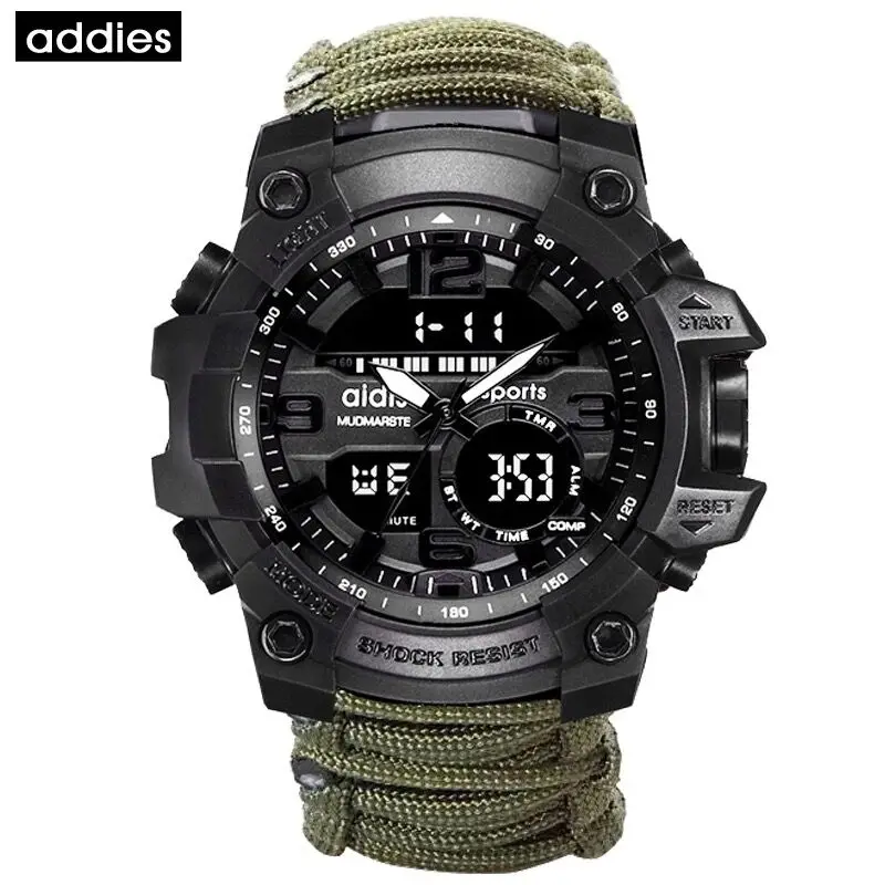 

Men sports watch Flintstone Outdoor compass top luxury brand G Style SHOCK military digital watches waterproof relogio masculino