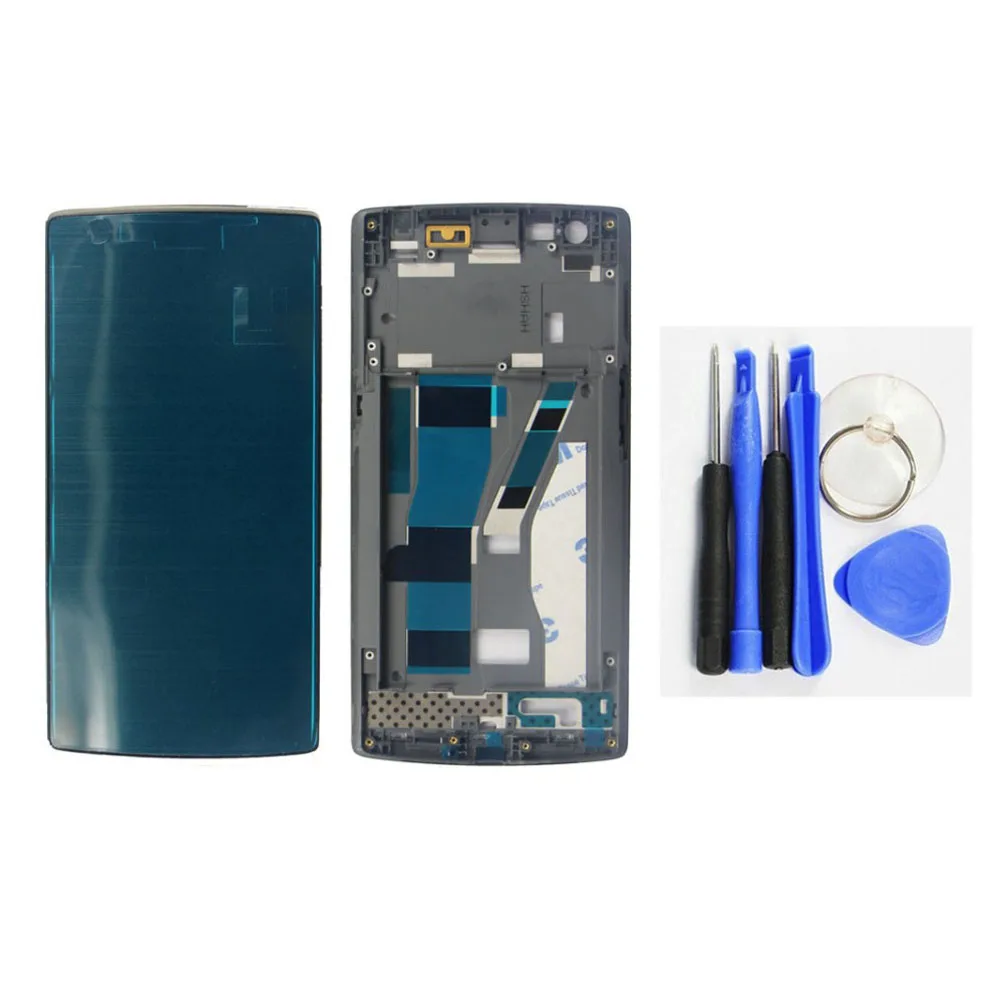 imágenes para Nuevo lcd marco frontal medio bisel asamblea reemplazo para oneplus one 1 + a0001 + 3 m adhesivo + herramientas, envío Libre y Seguimiento de Número imágenes para Nuevo lcd marco frontal medio bisel asamblea reemplazo para oneplus one 1 + a0001 + 3 m adhesivo + herramientas, envío Libre y Seguimiento de Número