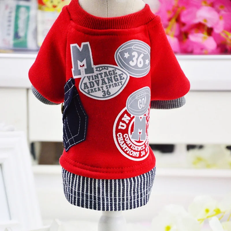 

Dog Clothes Thickening Warm Small Dog Coat Jacket Pet Dog Costume Winter Pug French Bulldog Clothes for Small Dog