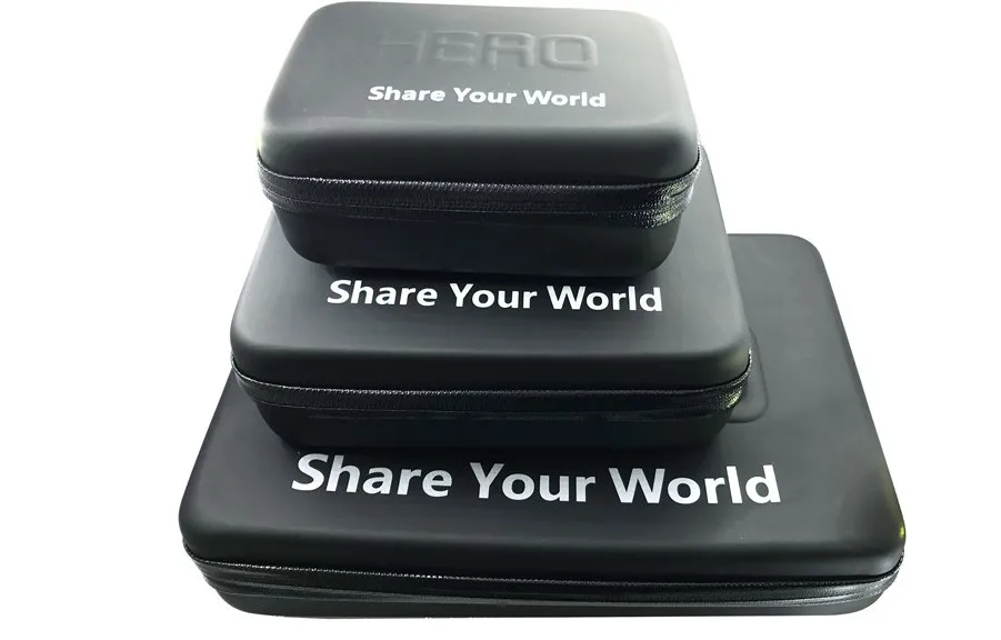 

Shockproof Waterproof Portable Hard Case Box Bag EVA Protection For xiaomi yi4 SJCAM M20 SJ4000 SJ5000 SJ6 Go Pro Hero 6 5 4 3+