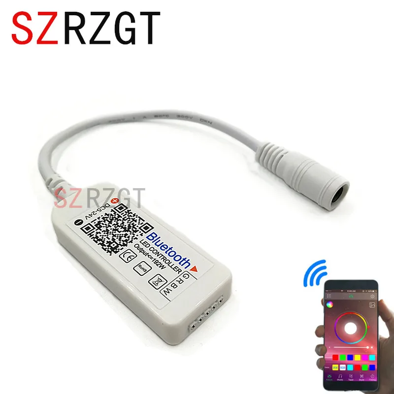 DC12V мини wifi светодиодный RGB контроллер 3 канала Bluetooth RGB/RGBW светодиодный контроллер IOS/Android приложение для RGB светодиодный светильник
