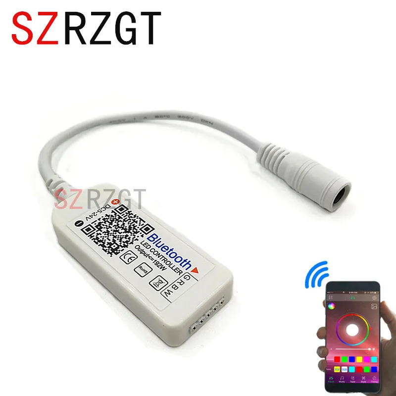 

DC12V Mini WIFI LED RGB Controller 3 Channel Bluetooth RGB/RGBW Led Controller IOS / Android APP For RGB LED Strip Light