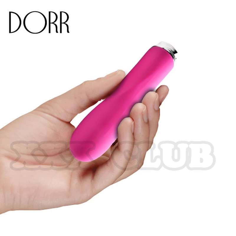 Vibrador femenino silencioso recargable USB de 5 velocidades DORR estimulador de clítoris vibrador