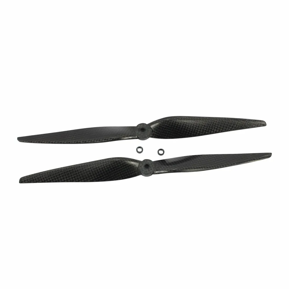 RC Airplane Propeller 4Pairs 11x5 3K Carbon Fiber Propeller CW CCW 1150 CF Props 2-Blades Paddle For RC Plane Quadcopter Hexacopter Multi Rotor
