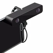 ELP Black Wide Angle Dual Lens Virtual Reality HD Mini Video Camera 3D VR External Micro Usb Cable Camera for Android phone