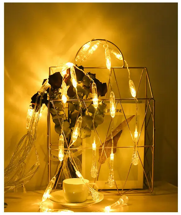 3 м светодиодный гирлянда сказочные огни Крытый/Открытый сад занавес Рождественская вечеринка Свадьба