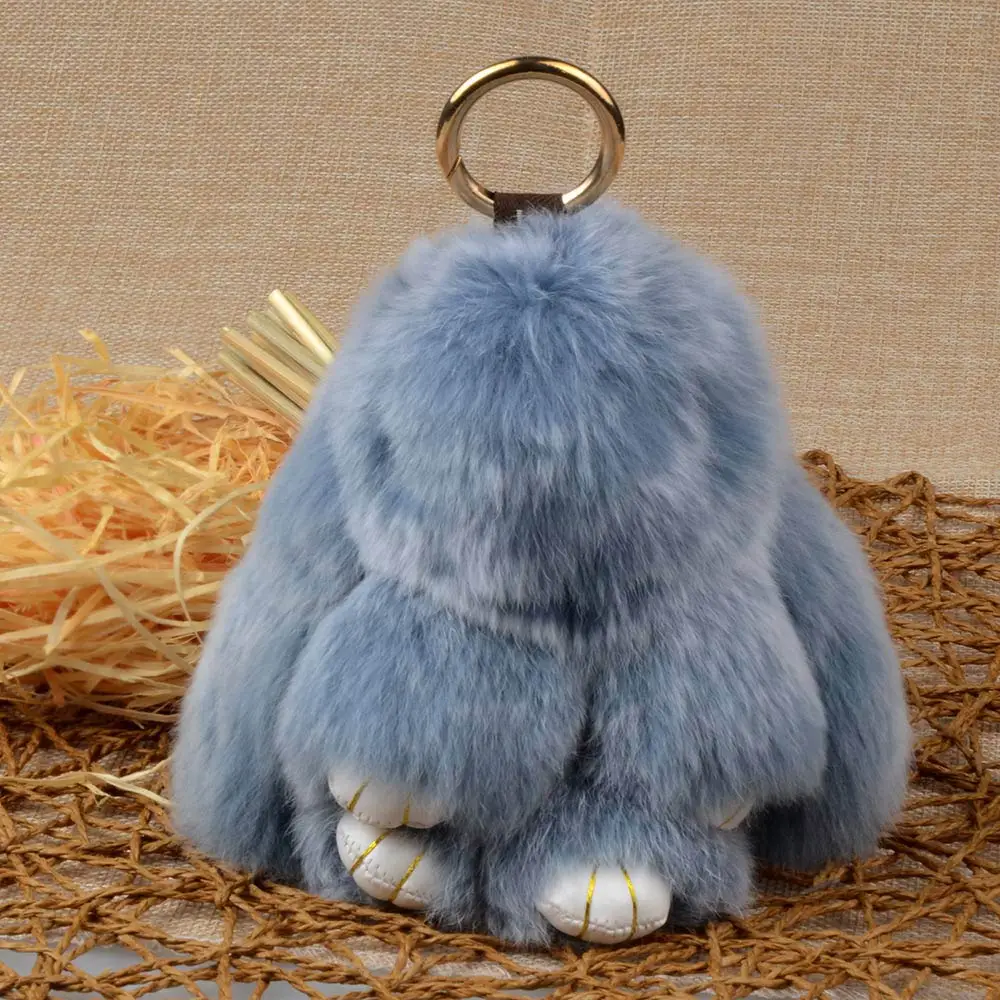 Брелок Chanfar Bunny брелок помпон для женщин подвеска автомобиля украшения|pompom