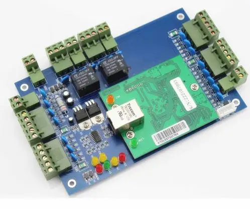 

Door Locks Two doors TCP IP Network Access Control Board for security with double directions control attendance records
