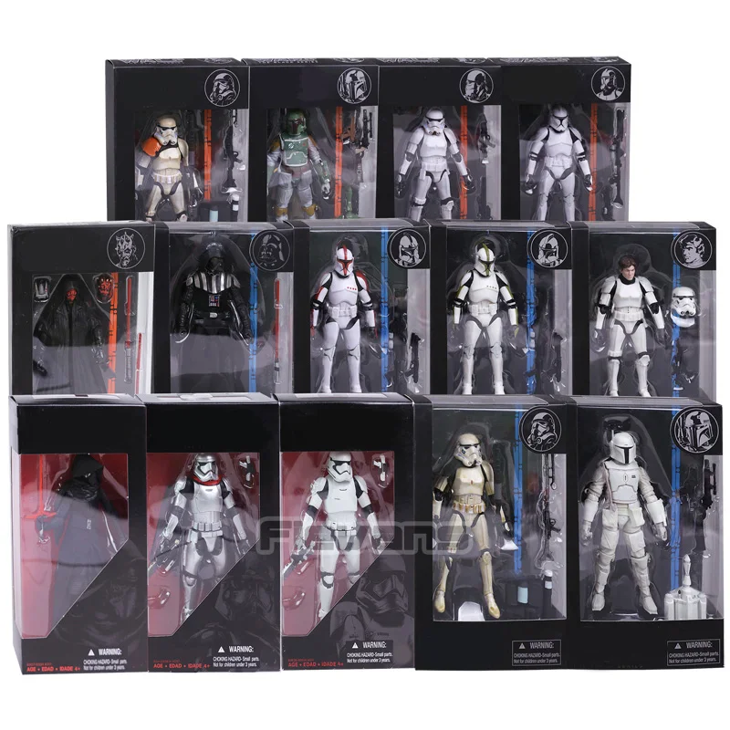 

The Black Series PVC Action Figure Collectible Model Toy 14 Types