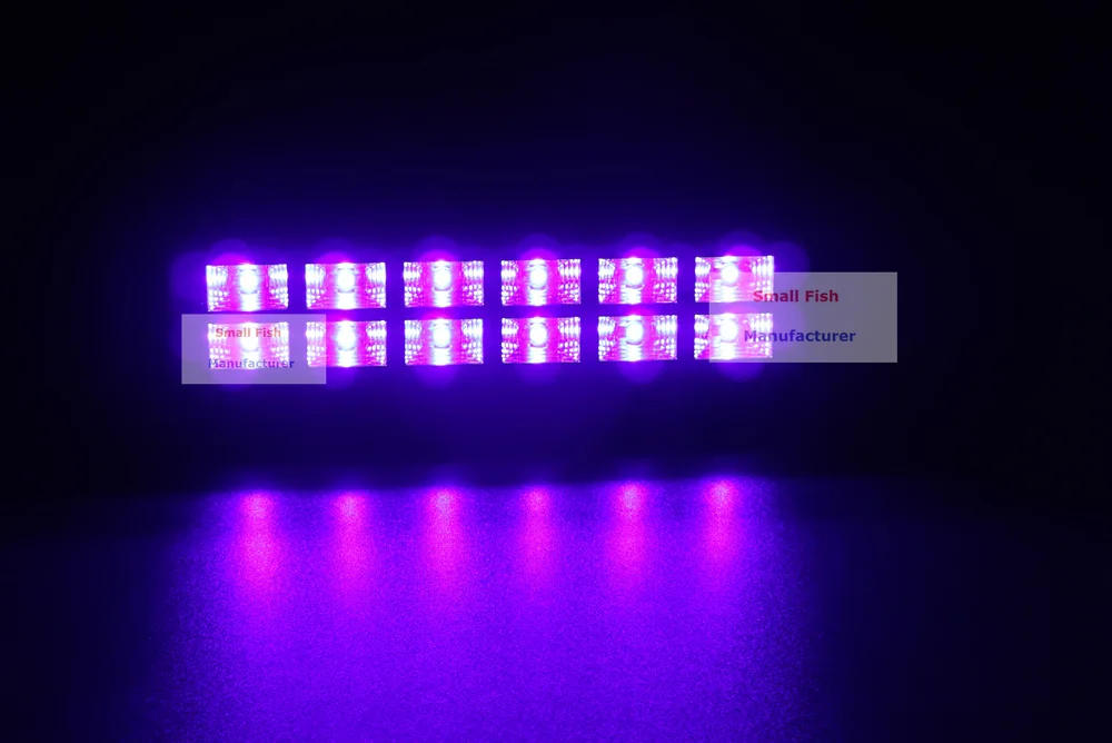 УФ черные огни дискотечные 12X3W светодиодный светильник для сцены освещение мытья