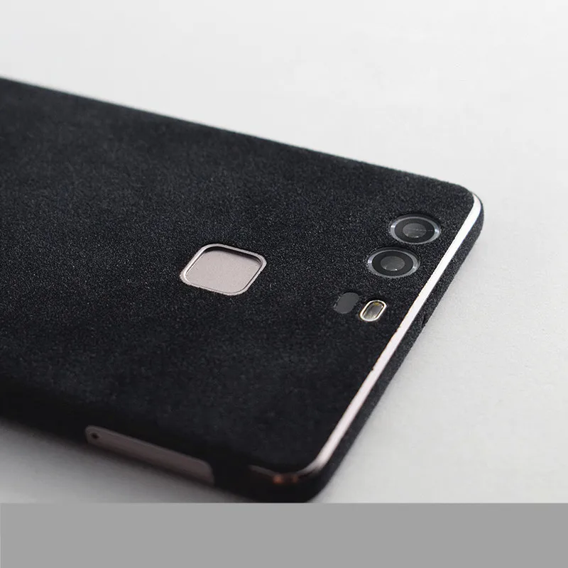 NEW Suede Stiker Pelindung Film Wrap Kulit Cellphone kembali pasta Stiker Pelindung Untuk Huawei P9/P9 Plus/Honor 8