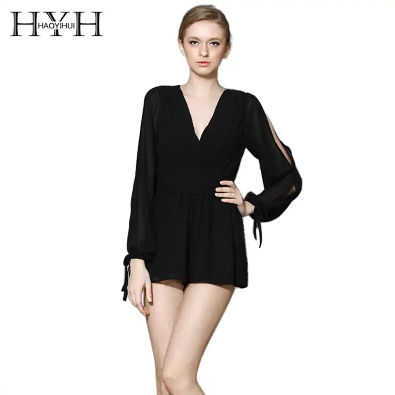 high waisted romper shorts