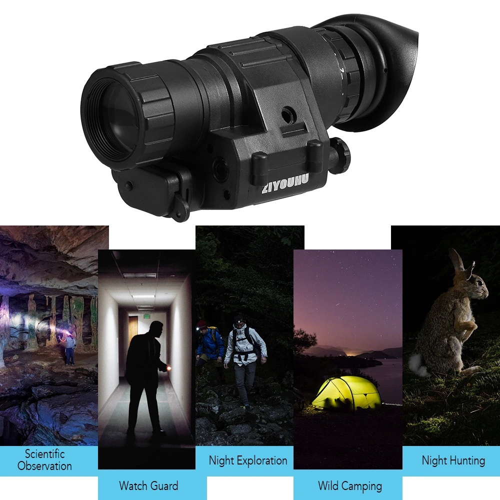 

Tactical Digital Night Vision Monocular Scope for Hunting Compact Hunting Telescope Night Vision Device Camping Animal Watching
