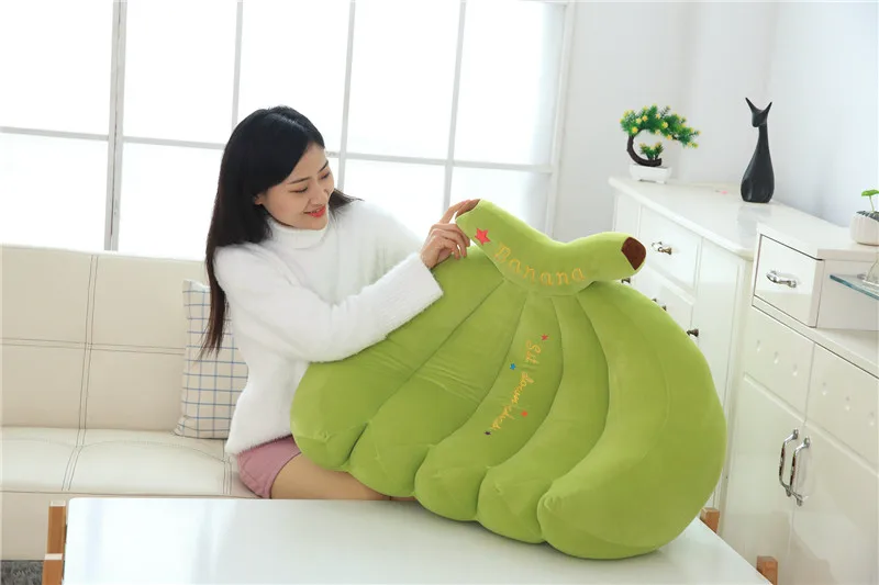 Креативный банановый диван мягкая плюшевая подушка с бананом, подушка бойфренда для девочек, подарок на день Святого Валентина, плюшевая игрушка для декора дома