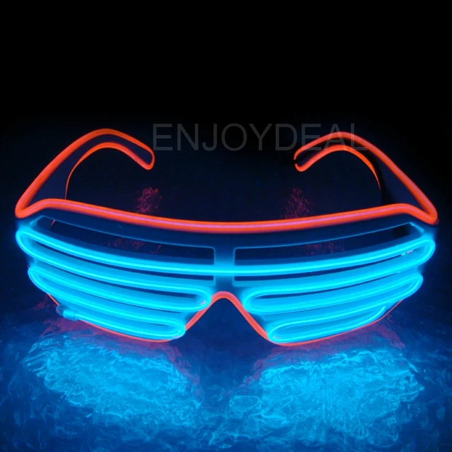EL Wire Neon Party Glasses LED Light Up