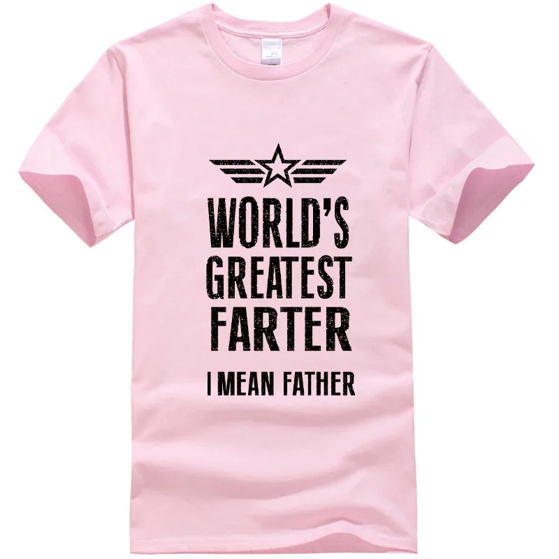Новые летние мужские футболки Лучший в мире веселый день отцов футболка подарок для папы юмором летняя футболка Топы - Цвет: 6