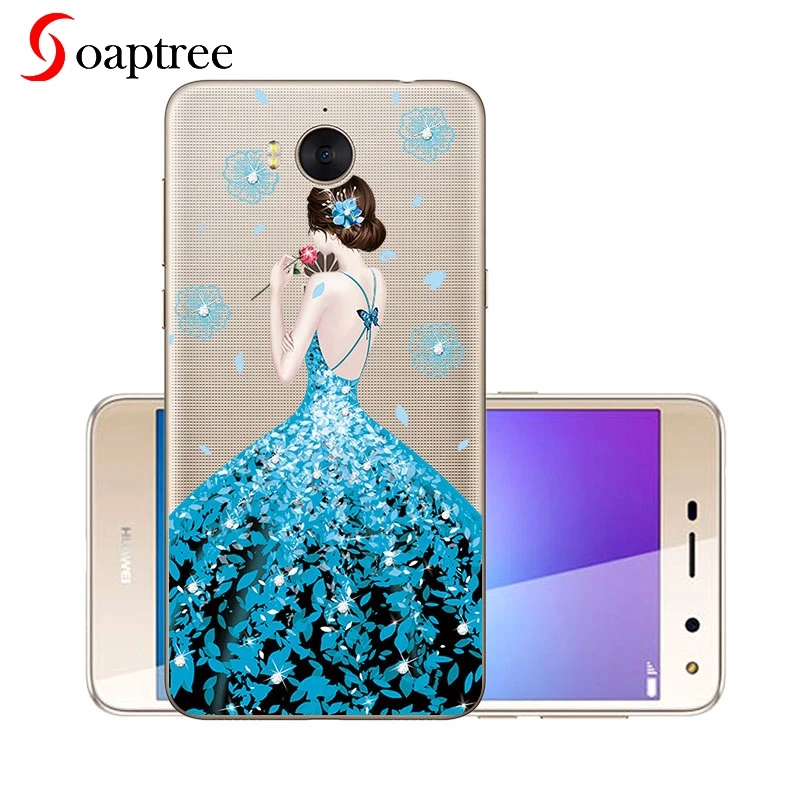

Wholesale Silicon Cover For Huawei Y5 Y6 2017 Case Soft TPU Phone Case Huawei Y5 III 3 Nova Young Fundas For Honor 6 Play Coque