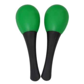 

Wholesale 3PCS 10 Pairs of Funny Plastic Percussion Musical Egg Maracas Egg Shakers Child Kids Toys (Random Color)