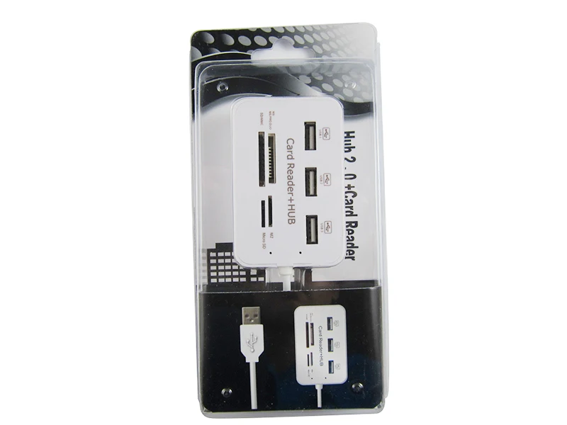 Micro USB Hub 3.0 Combo 3 Ports Card Reader High Speed USB Splitter All In One USB 3.0 Hub or PC Computer Accessories Notebook
