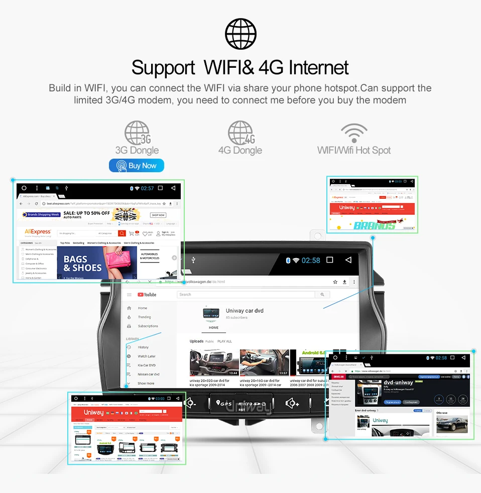 Best uniway ALD8071 android 8.1  car dvd for Lada Vesta with one din car radio gps navigation Audio multimedia IPS touch screen 12