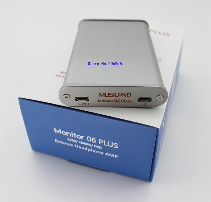 Новинка года акции Musiland Мониторы 06 Плюс USB2.0 высокое Скорость звуковая карта 32bit/384 кГц/dsd/SPDIF OUT баланс усилитель для наушников