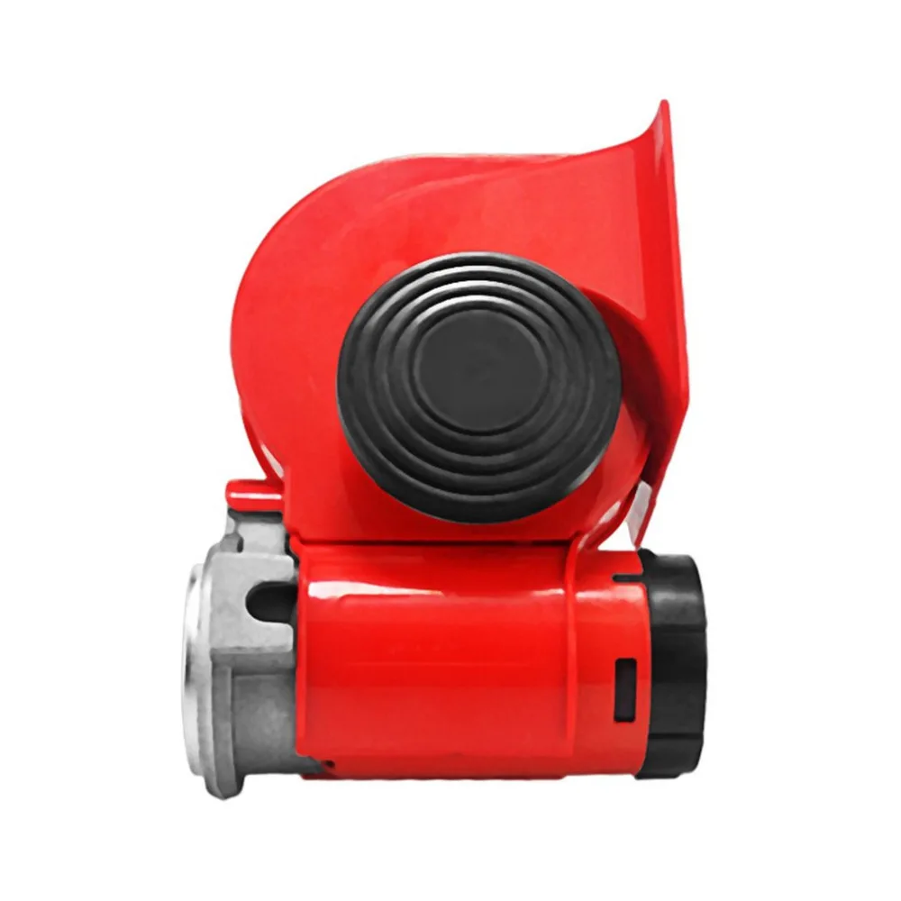 12V/24V Универсальный Улитка Air Horn High Мощность громкий автомобиль электрическая