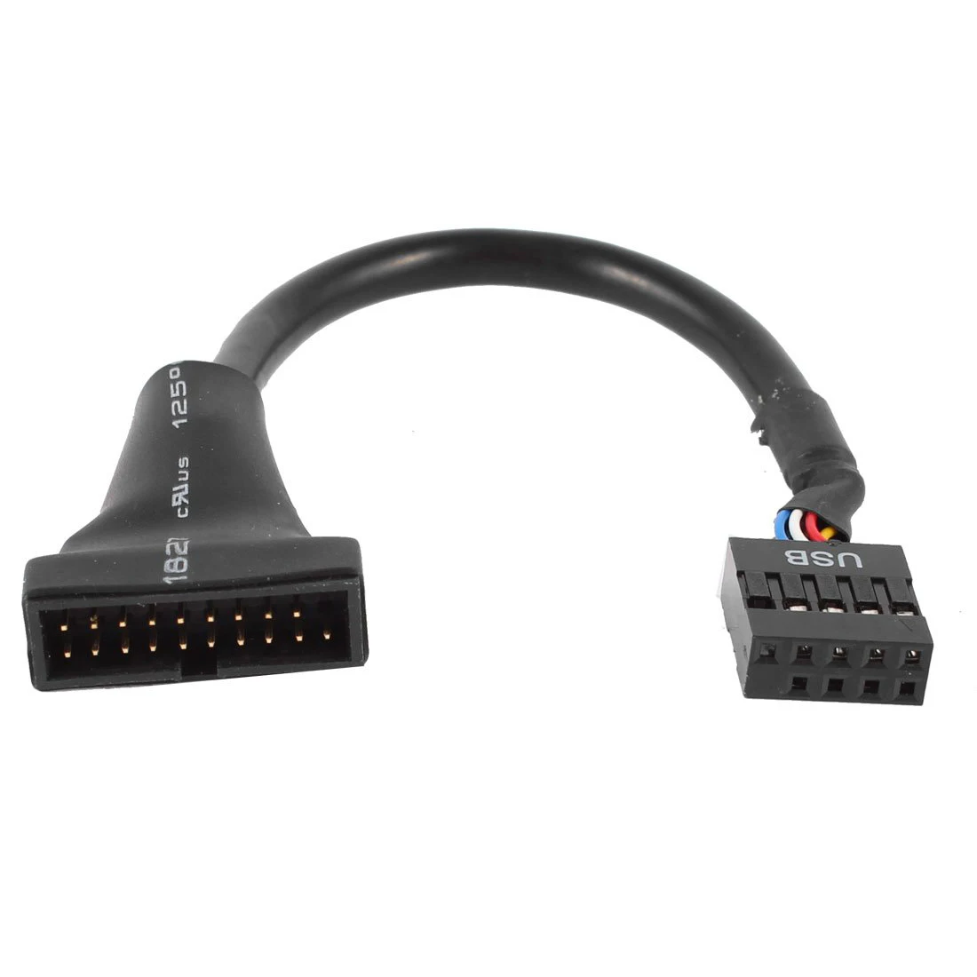 

Brand New 15cm USB 3.0 20 Pin Header Male to USB 2.0 9 Pin Female Adapter Cable