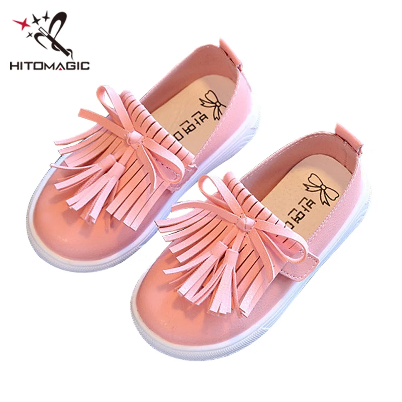 HITOMAGIC спортивная обувь для девочек, детская обувь на плоской подошве для малыша; на каждый день обувь для детей Брендовые спортивные туфли