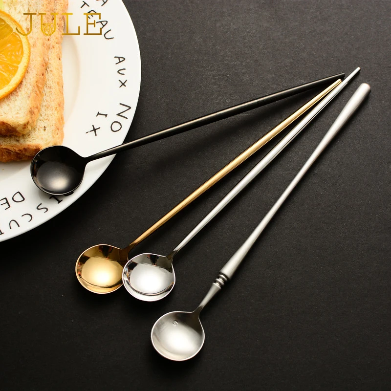 long ice spoon