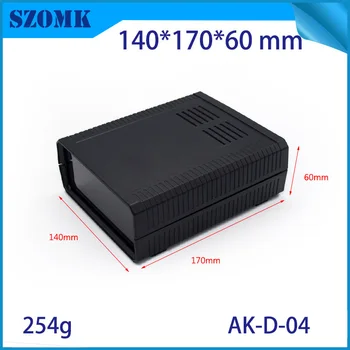 

1 piece, 140*170*60mm hot selling szomk plastic electrical enclosure desktop project box plastic box for electronic device box