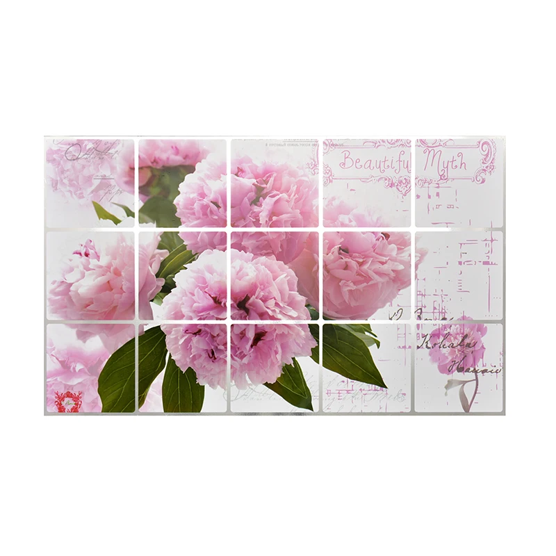 75*45cm Kitchen Oilproof Removable Wall Stickers Aluminum foil Art Decor Home Decal Fruit oil stickers wall stickers #D2
