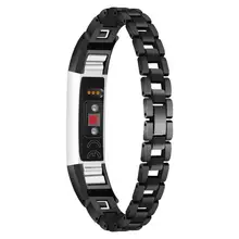 Kinganda новая вспышка Диамант из нержавеющей стали часы браслет ремешок для Fitbit Alta HR 18Mar12 Прямая поставка F