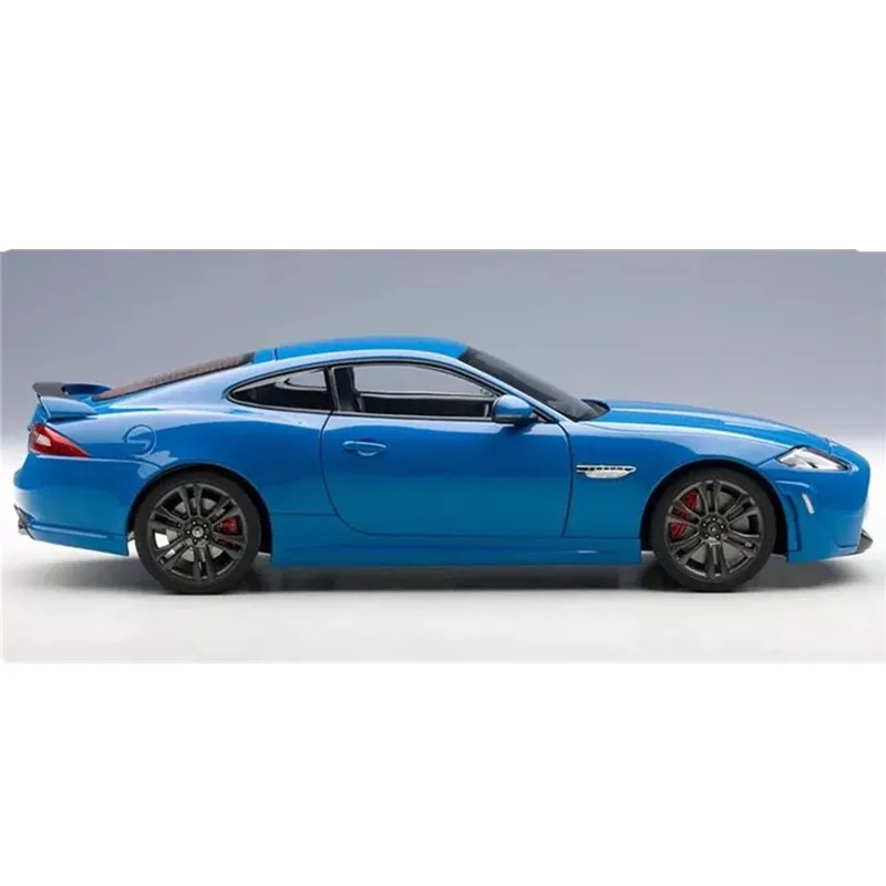 

1:18 Diecast Model for Jaguar XKR-S Blue Coupe Alloy Toy Car Miniature Collection Gift XKR S