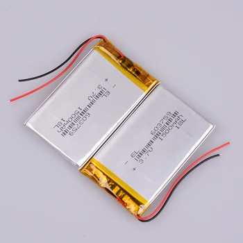 

3pcs/Lot 3.7V 1500mAh Rechargeable li Polymer Li-ion Battery For MP3 MP4 Game Player mouse PSP Lampe speaker toys 603759 063759