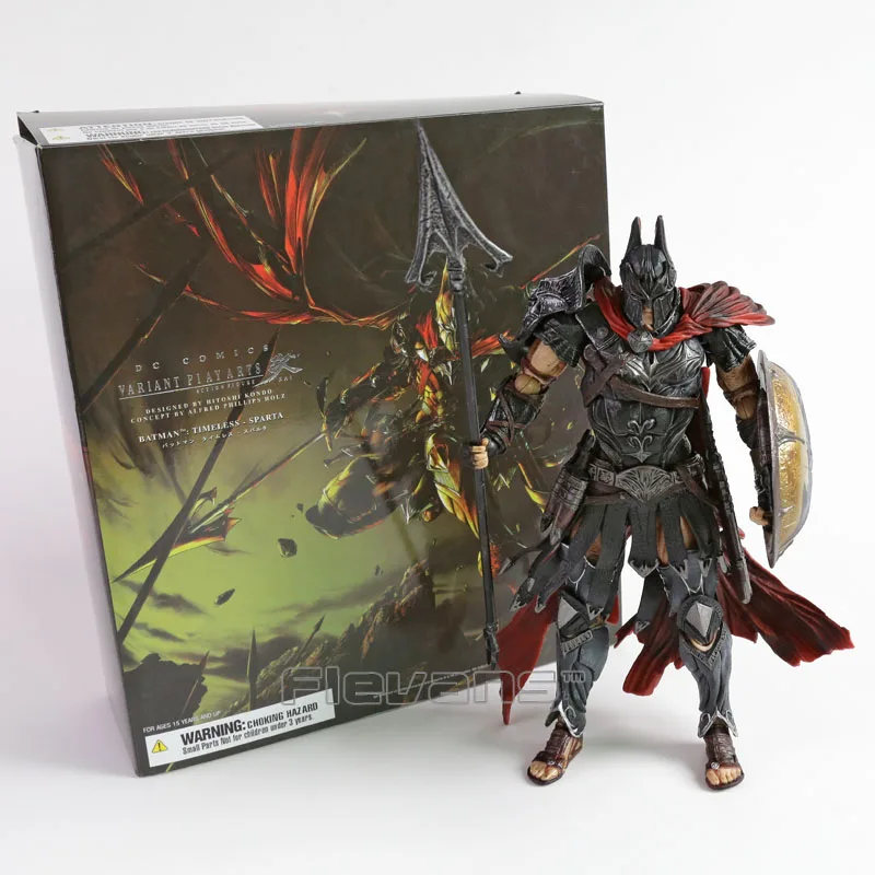 DC COMICS PLAY ARTS KAI Batman Timeless Sparta PVC Action Figure Collectible Model Toy