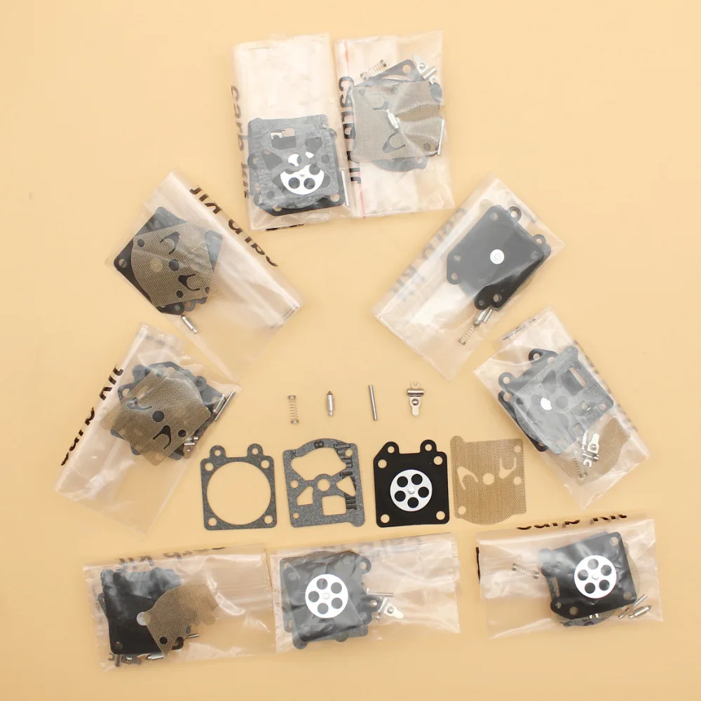 

10Pcs/lot Carburetor Carb Kit Fit STIHL 021 023 025 MS210 MS230 MS250 Chainsaws Walbro Type