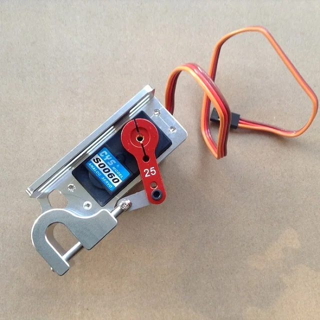 1PCS RC Bait Boats Servo Throw Device Large Torque Servo Parabolic