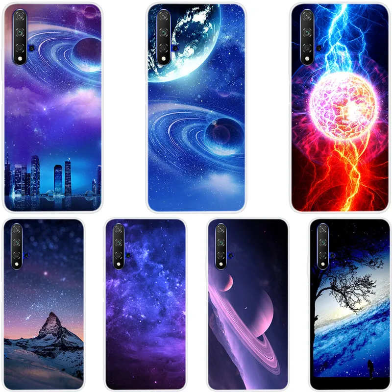 Чехол для Huawei Honor 20 Pro мягкий силиконовый чехол из ТПУ телефона 20S 8S 9X STK LX1 pro Honor9X