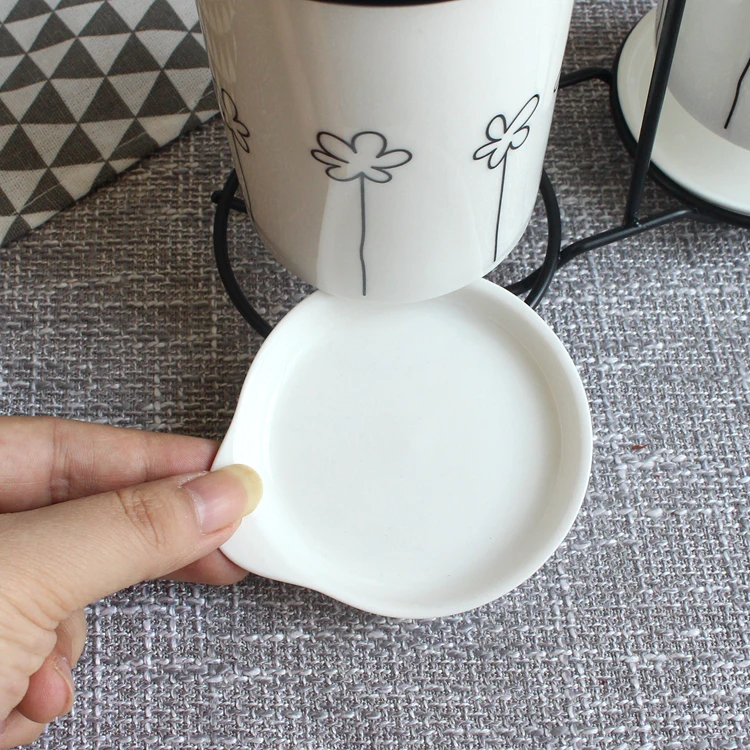 Ceramic Chopsticks Tube Tableware Storage Set Spoon Chopsticks Storage Rack Bucket Knife Fork Storage Box Kitchen Utensils