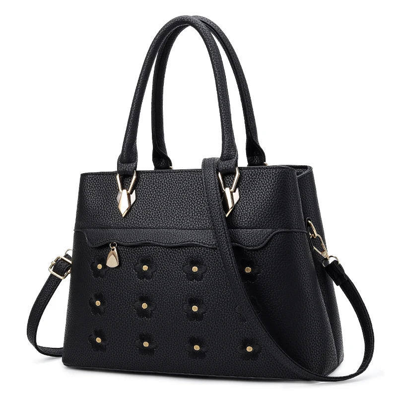 

2018 Women's Handbags Shoulder Bags Quality PU Leather Women's Messenger Bags Elegant Shopping Bag Shoulder Bags For Women 2018