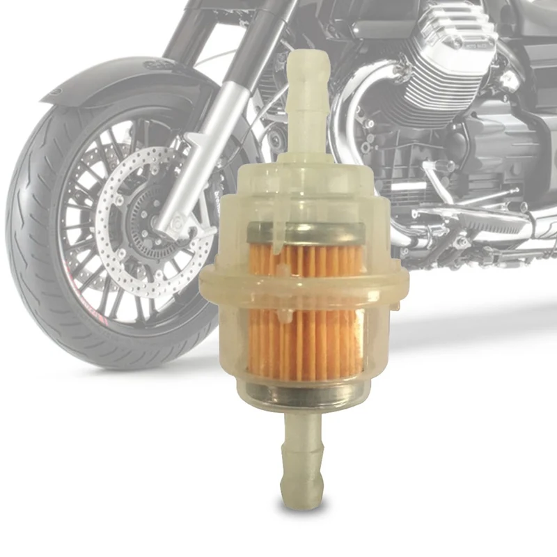 

Petrol In-Line Universal Clear Fuel Filters Motorcycle Clear Gas Fuel Filter Offroad Motorbike Filters