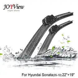 U-молния Размеры: 22 "+ 19" подходит для hyundai Соната (2005-2010) высокое качество стеклоочистители стеклоочистителя Замена резины