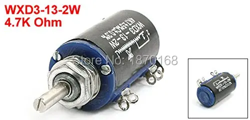 

Wxd3-13 2 W 4.7 K ohm Multi potensiometer Wirewound gilirannya Pot
