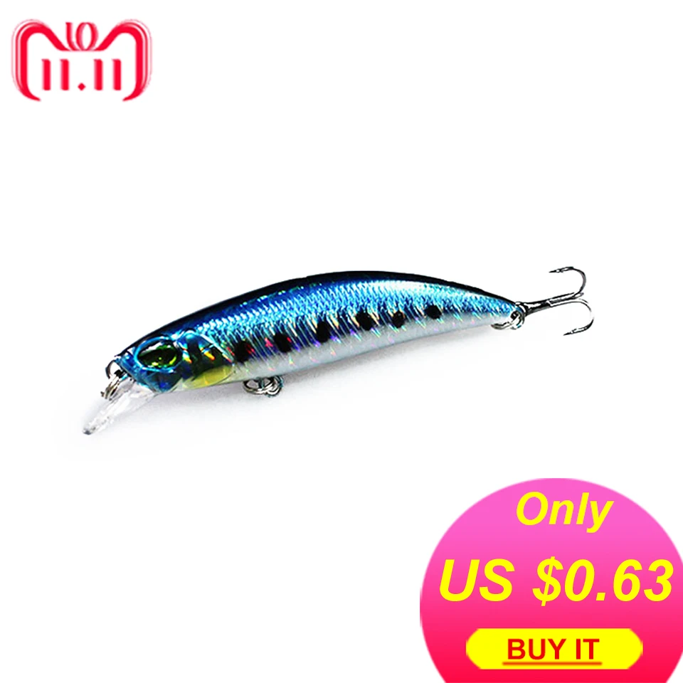 WALK FISH 1Pcs Sinking Minnow Fishing Lure 6.5cm 4g Winter Laser Hard Artificial Bait 3D Eyes Fishing Wobblers Crankbait Minnows WALK FISH 1Pcs Sinking Minnow Fishing Lure 6.5cm 4g Winter Laser Hard Artificial Bait 3D Eyes Fishing Wobblers Crankbait Minnows