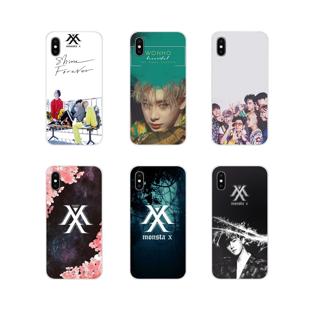 Чехол для телефона Monsta X KPOP Boy аксессуары Huawei Nova 2 3 2i 3i Y6 Y7 Y9 Prime Pro GR3 GR5 2017 2018 2019 Y5II Y6II |