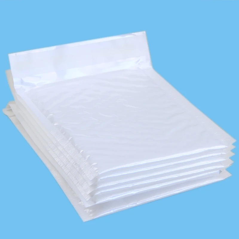 10 Pcs 140*160mm Waterproof White Pearl Film Bubble Envelope Mailing